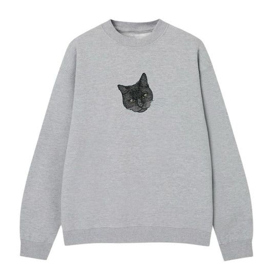 Buzo Unisex Gatito Negro